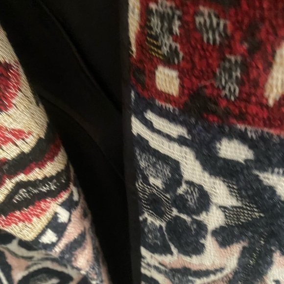 Zara jacquard jacket coat - Picture 7 of 7